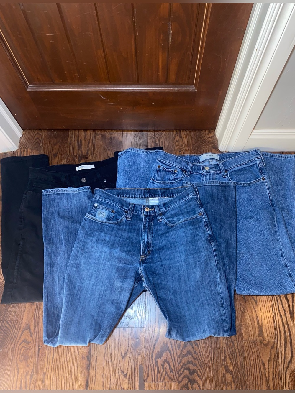 Mens Jean Lot Levi Strauss Athletic 30x32 /Hollister Boot 31x32 / Cinch 30x32